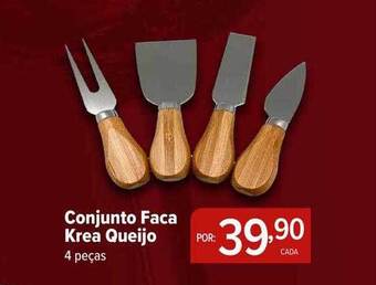 Perini Conjunto faca krea queijo oferta