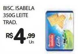 Supermercado Vitorino Bisc isabela leite trad oferta