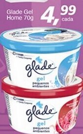 Supermercados Guanabara Glade Gel Home 70g oferta