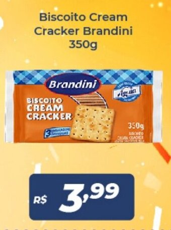 Atakarejo Biscoito Cream Cracker Brandini 350g oferta