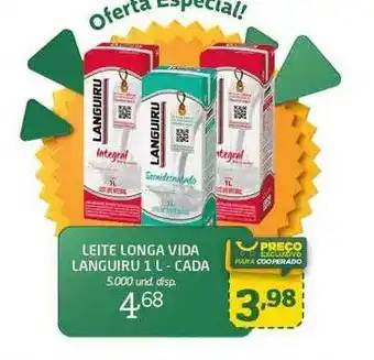Cooper Leite longa vida languiru - cada oferta