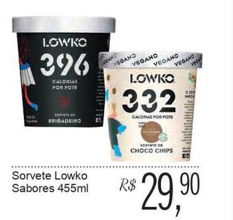 Festval Sorvete lowko sabores oferta