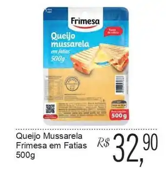 Festval Queijo mussarela frimesa em fatias oferta