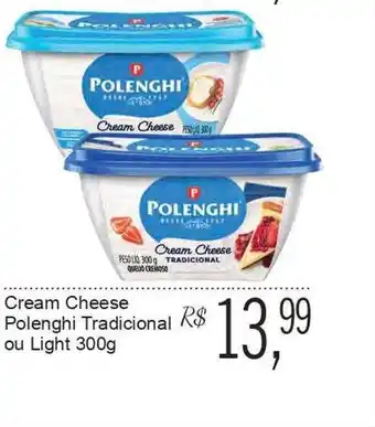 Festval Cream cheese polenghi tradicional ou light oferta