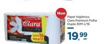 Super São Luiz Papel higiênico clara premium folha dupla oferta