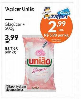Zaffari Açúcar união oferta