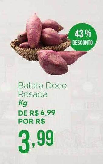 Oba Hortifruti Batata doce rosada 43% desconto oferta