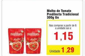 Spani Atacadista Molho de tomate predilecta tradicional oferta