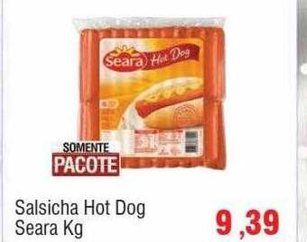 Spani Atacadista Salsicha hot dog seara oferta