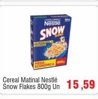 Spani Atacadista Cereal matinal nestlé snow flakes oferta