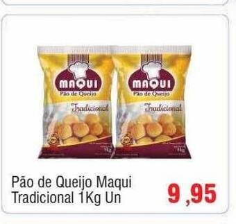 Spani Atacadista Pão de queijo maqui tradicional oferta