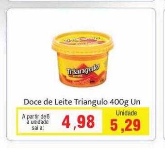 Doce de leite triangulo