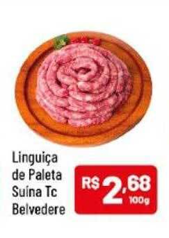 Supermercados Goes Linguiça de paleta suina tc belvedere oferta