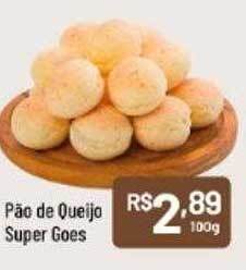 Supermercados Goes Pão de queijo super goes oferta