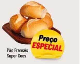 Supermercados Goes Pão francés super goes oferta