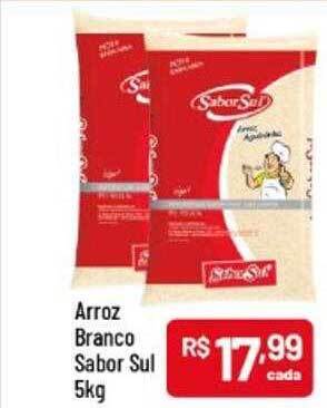 Supermercados Goes Arroz branco sabor sul oferta