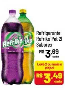Supermercados Goes Refrigerante refriko pet 2l sabores oferta