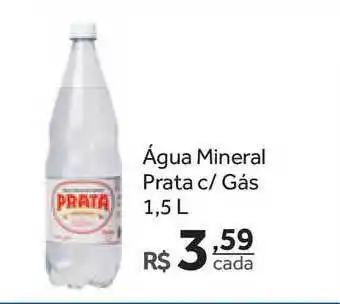 Verdemar Supermercado água Mineral Prata C Gás 1.5 L oferta