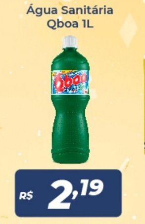 Atakarejo Agua Sanitaria Qboa 1L oferta