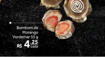 Bombom De Morango Verdemar 55g