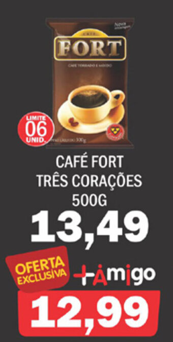 Cafe Fort Tres Coracoes 500g