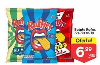 Supermercados Princesa Batata rufles oferta