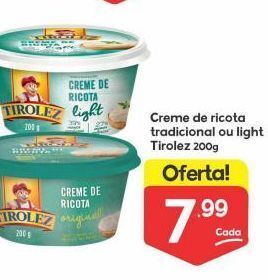 Supermercados Princesa Creme de ricota oferta