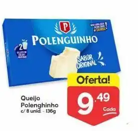 Supermercados Princesa Queijo polenghinho oferta