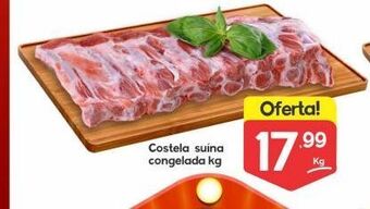 Costela suína congelada kg