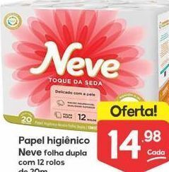 Supermercados Princesa Papel higiênico neve oferta
