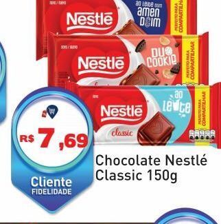 Tonin Superatacado Chocolate nestlé classic 150g oferta