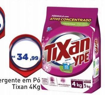 Detergente em pó tixan ypê 4kg