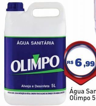 Água sanitária olimpo 5l
