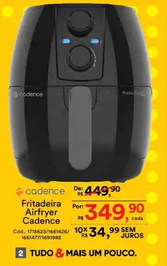 Fritadeira Airfryer Cadence