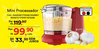 Casa e Vídeo Mini Processador oferta