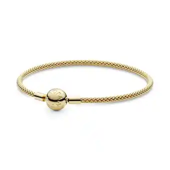 Bracelete pandora shine crie _ combine malha fecho redondo