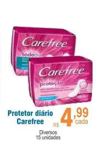 Protetor Diário Carefree