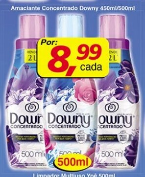 Amaciante Concentrado Downy 450ml/500ml