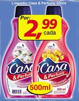 Supermercados Guanabara Limpador Casa & Perfume 500ml oferta