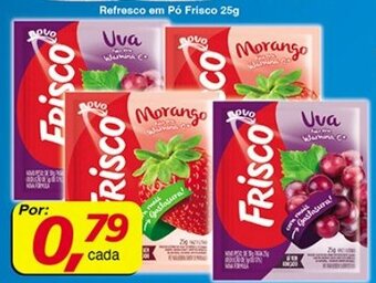 Refresco em po Frisco 25g