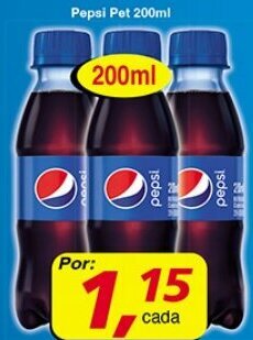 Supermercados Guanabara Pepsi Pet 200ml oferta