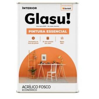 Comjol Tinta acrílica pintura essencial 15l branco lata glasu oferta
