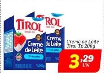 Bigmart Creme de Leite Tirol TP 200g oferta