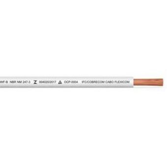 Comjol Cabo flexível 2,5mm com 100metros branco cobrecom oferta