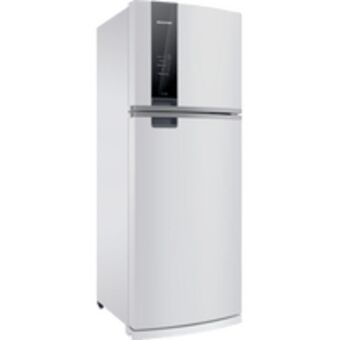 Novo Mundo Geladeira / refrigerador brastemp, duplex, frost free, com turbo control, 462l, branco - brm56ab oferta