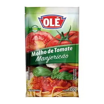 Supper Rissul Molho de tomate olé manjericão sachê 300g oferta