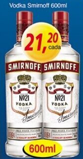 Supermercados Guanabara Vodka Smirnoff 600ml oferta