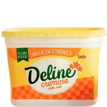 Super Lagoa Margarina deline sadia 1kg oferta