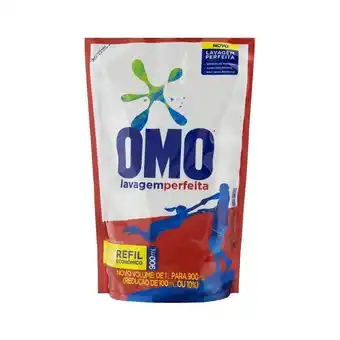 Carrefour Sabão líquido omo lavagem perfeita refil 900 ml oferta