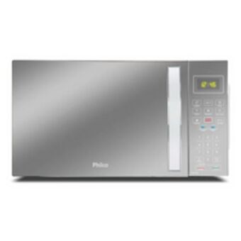 Novo Mundo Forno micro-ondas philco, 28 litros, limpa fácil, espelhado - pmo28eb oferta